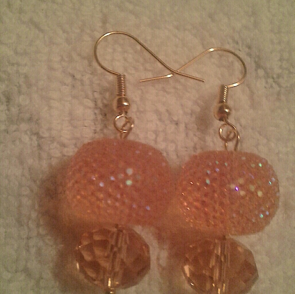 Jesse James beads earrings-PRICE IS FIRM